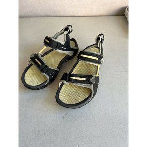 Nike ACG Santiam Sandals 4 Womens 7 Gray Yellow Open Toe 312840 Shoes